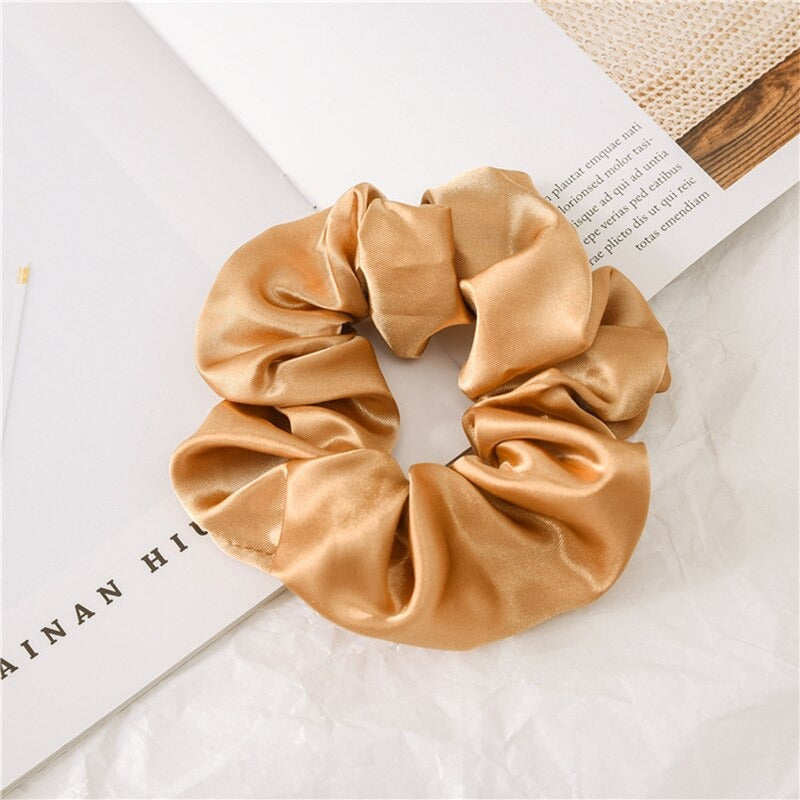 Silk Satin Hair Scrunchies