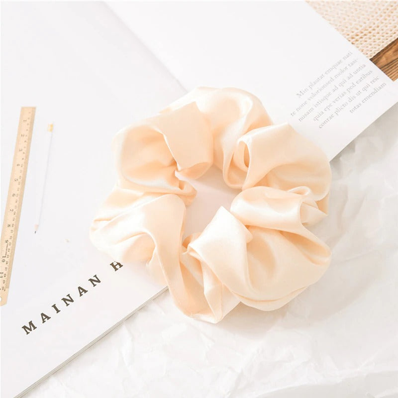 Silk Satin Hair Scrunchies