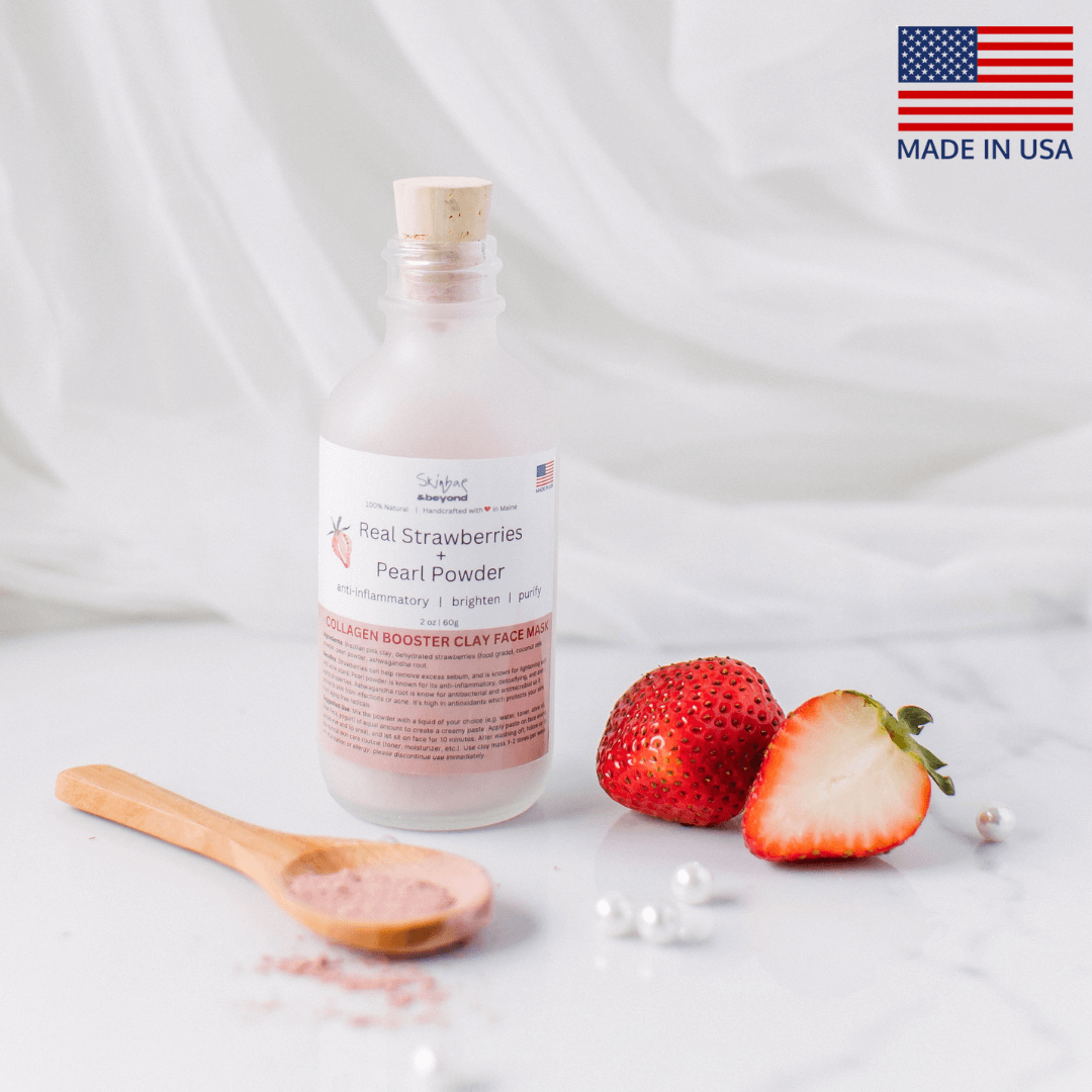 100% Natural Clay Facial Mask - Made in USA
