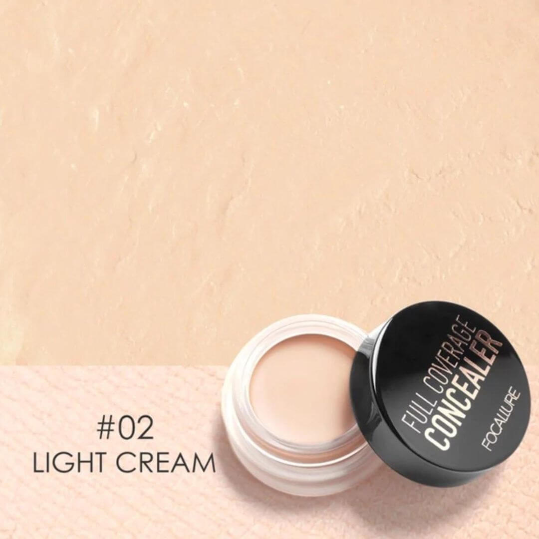 Waterproof Full Coverage Concealer Foundation Cream
