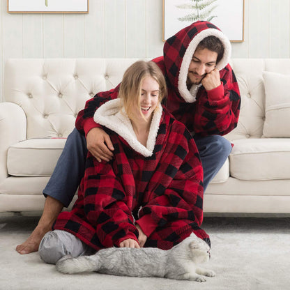 Oversized Cuddly Hoodies by Skinbae