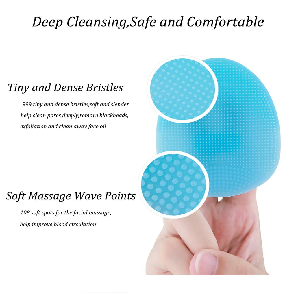 KIND REBEL Super-soft Silicone Facial Cleanser (2 PACK)