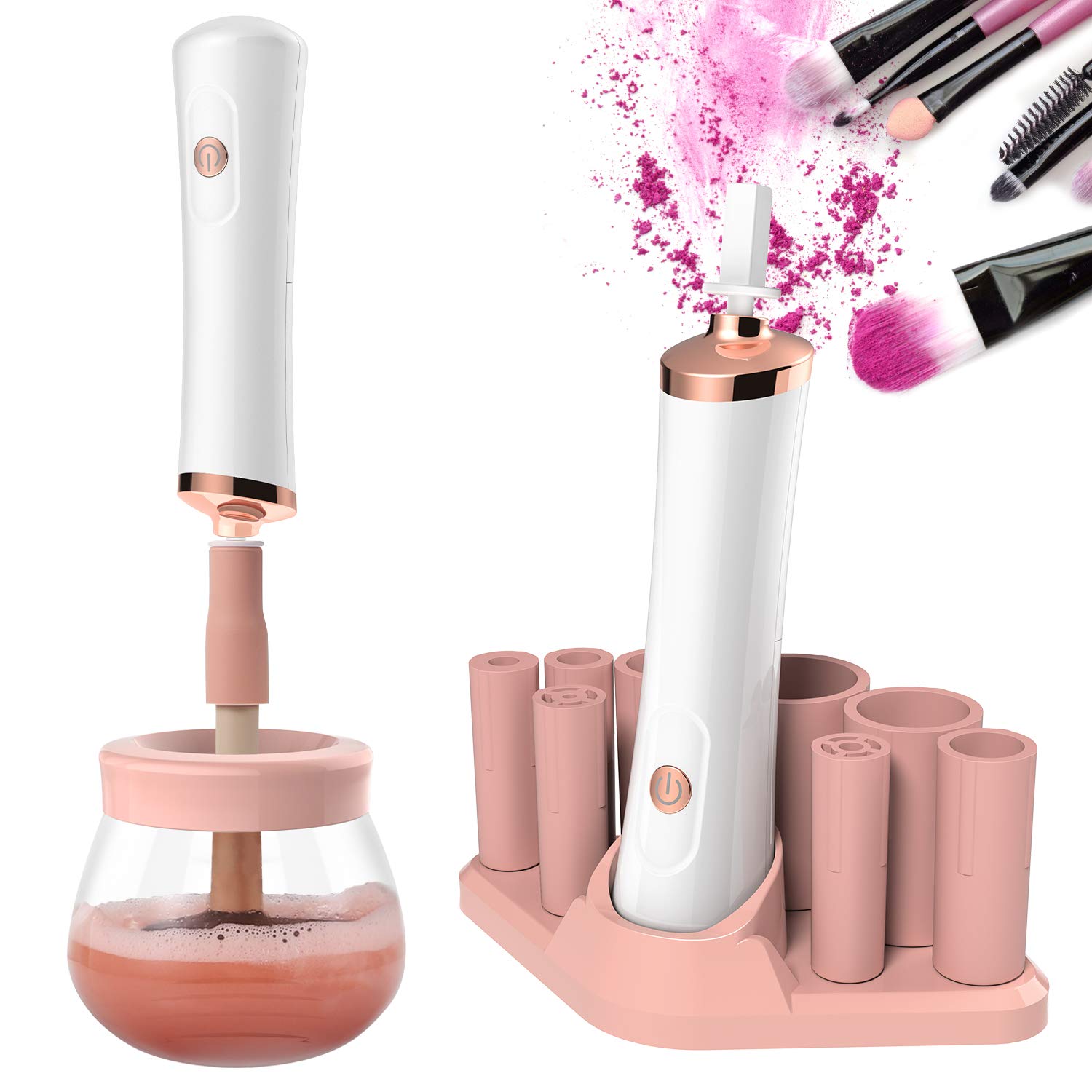 KIND REBEL Electric Makeup Brush Cleaner