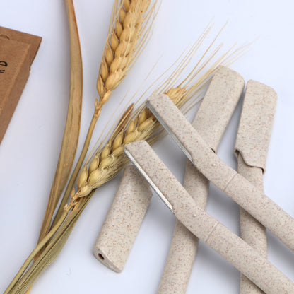 Zero Waste Wheat Straw Face Dermaplaning Tool (3 pcs)